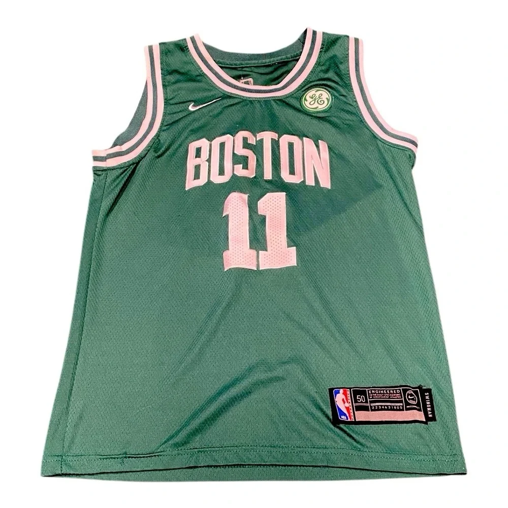 Kyrie Irving Boston Celtics Swingman Nike Green NBA Basketball Jersey (50/SMALL)
